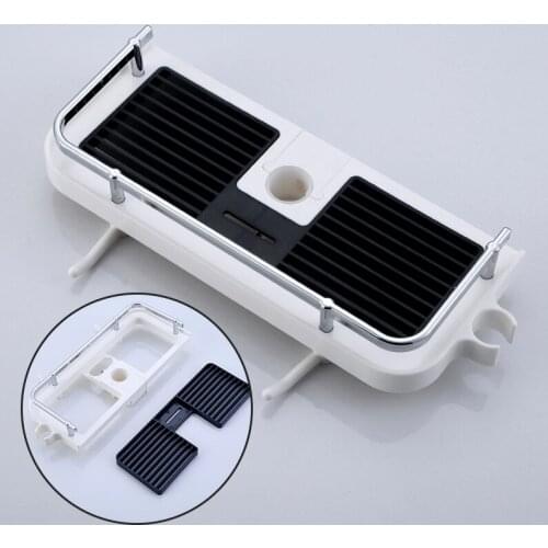 Bathroom Shelf Pole Shower Storage Rack Holder Organizer Towel Soap Tray Holder Washing Shower Shampoo Basket Bathroom Accessory