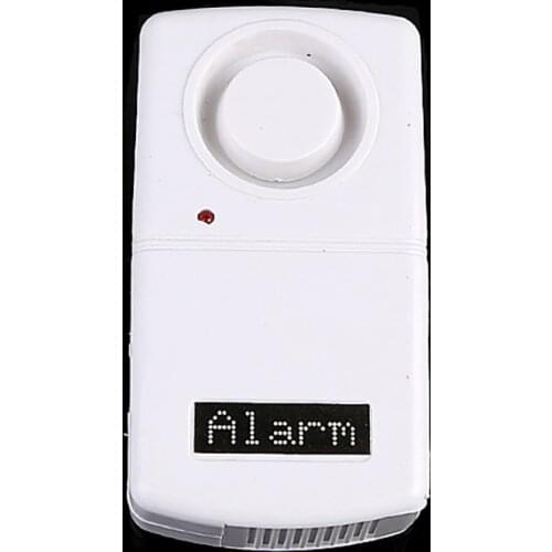 120DB Door Window Alarm Mini Anti-theft Device Alarm, 5-10m Vibration Sensor Detector Security Alarm Home Protection Supplies