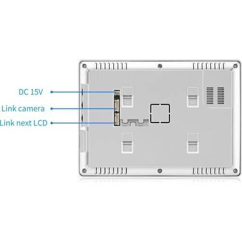 Video Intercom System Support Remote Control Unlock Monitoring Villa House Kit