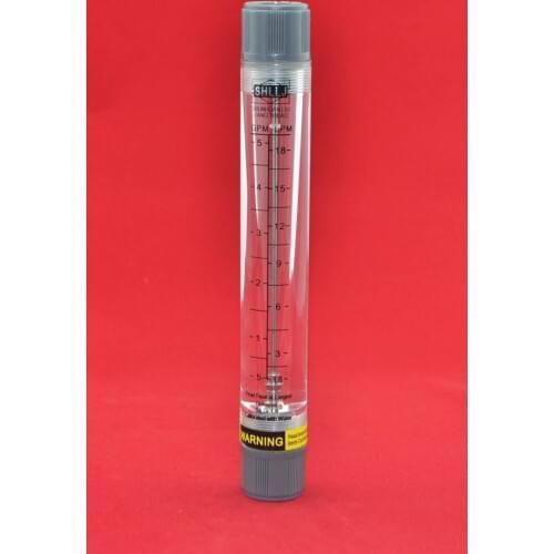 LZM-15G series tube type flow meter for liquid/water male or female 1/2"BSP or NPT ABS fitting