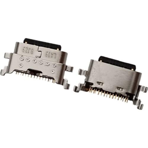 10Pcs USB Charger Charging Dock Port Connector For ZTE Blade 20 Smart 20smart Vsmart2050 Vsmart 2050 A7S 2020 V1050 Type C Plug