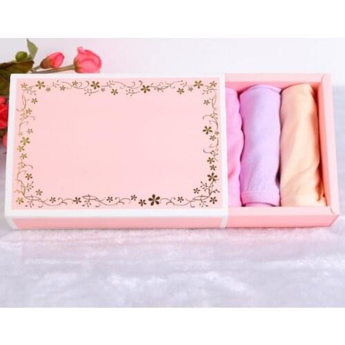 19cmx13cmx5cm Large size clothing/Underwear/Socks Packaging Kraft Gift paper box,Paper Gift clothes gift Packing box LX1989