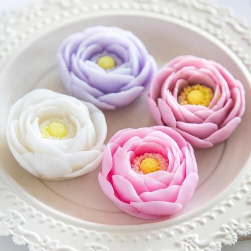 3D Rose Flower Bloom Silicone Soap Molds DIY Chocolate Candy Molds Handmade Candle Clay Crafts Handmade Soap Making Tools