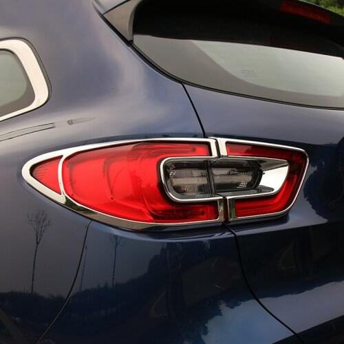 4pcs for Renault KADJAR 2017-2019 Tail lamp cover Rear lampshade Decorative frame