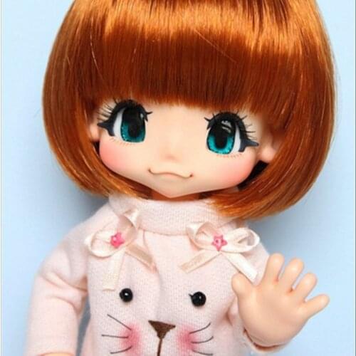 Bjd sd doll kinoko 1/6 body model reborn baby girls dolls eyes High Quality