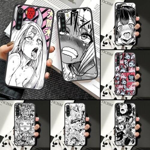 Anime japan girl cartoon Phone Case For Xiaomi Redmi Note 7 8 9 10 7A 8T 9A 9T 9S 10S Pro black tpu shell 3D cover fashion
