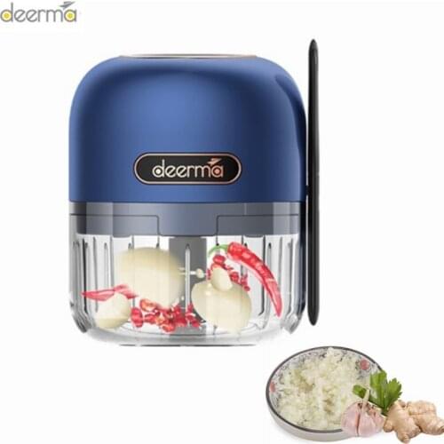 Deerma dem-js200 garlic blender masher meat grinder household garlic puller wireless electric mini garlic grinder small non