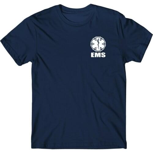 Double Side Ems Dryblend Tee 2, Emergency Medical Services, First Responder 2019 Fashion Men Design Summer Cool Tees