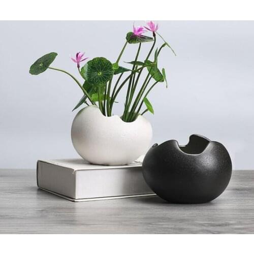 Creativity Modern Simple Shape Ceramics Succulents Plant Flower Pot Home Garden Desk Decor