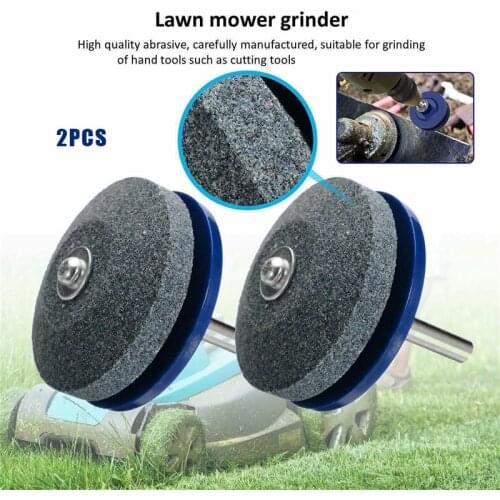 Multifunctional Lawnmower Sharpener Portable Automatic Grinder Universal for Power and Manual Drill Grinder шлифовальный диск