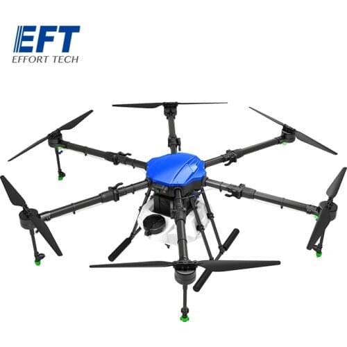 New EFT E616P 16L 16kg agricultural spraying drone frame kit six-axis folding six-axis agricultural drone aircraft