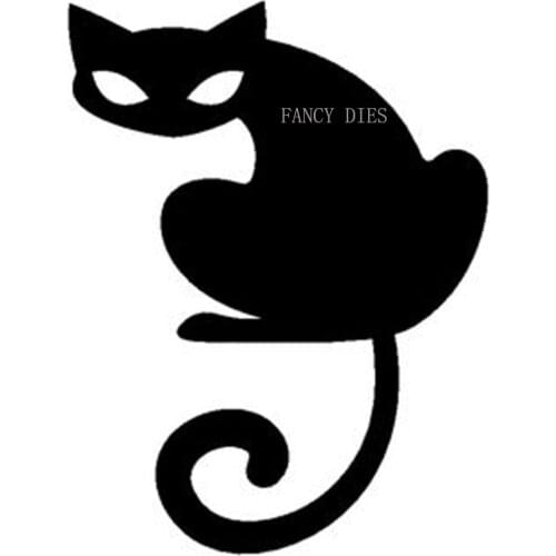 2021 New Halloween cat Cutting Dies Wooden Suitable for Common Die Cutting Machines on the Market