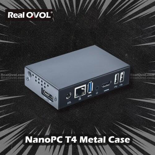RealQvol FriendlyELEC Metal Case for NanoPC T4