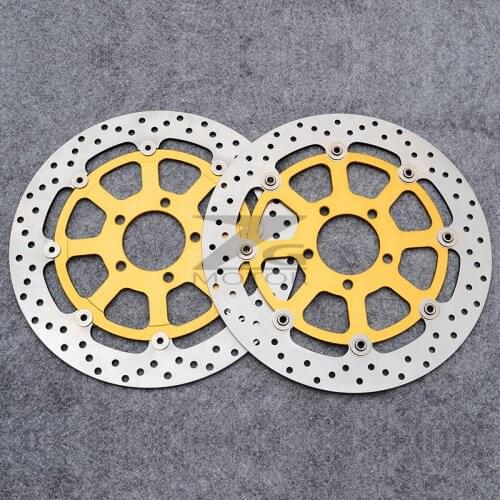 Front Brake Disc Rotor Pad For SUZUKI GSX600 1997-1998 GSXR600 1998-2003 GSXR750 2000 2002 TL1000 S TL1000s 1997-2001 1999 01 02