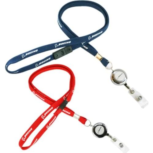 BOEING 787 Lanyard for Pliot Flight Crew 's License ID Card Holder Boarding Pass String Sling AIRBUS PILOT