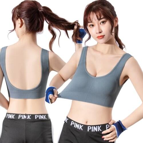 Women Crop Top Female Tube Top Seamless Underwear Cropped Bra Backless Intimates Sexy Lingerie Sports Padded Bralettes