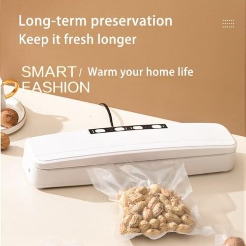 Vacuum Sealer Packaging Machine Household Food Film Sealer 220V/110V Food Vacuum Sealer Packaging Machine Include 10Pcs Bags