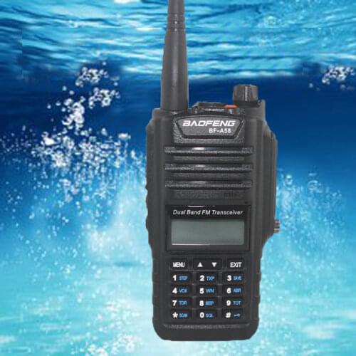 Waterproof walkie talkie pair Baofeng BF-A58 IP57 Waterproof Dustproof professional Two Way Radio sister baofeng uv-xr Radio