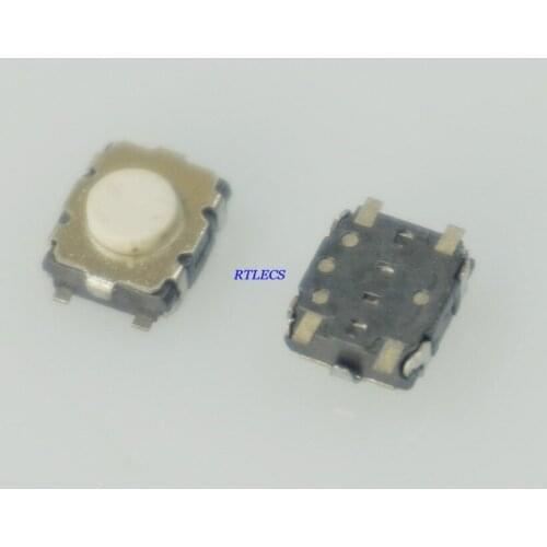10 pcs Microminiature Tact Switch 3.5x2.6 mm Surface Mount Height 1.4 mm Momentary Snap Action Cross PTS830 SMT Vertical