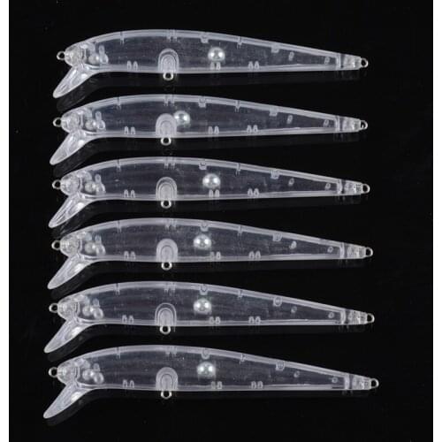 11.5cm/9g 50pcs Blank Unpainted Bait DIY Minnow Crankbait wobbler Unpainted Lure Freshwater Fishing Blank Hard Lures Isca Pesca