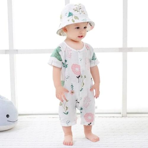 2 pcs/lot Baby Rompers for Newborn Baby Clothes Tiny Cottons baby girl boy summer clothing short sleeve romper baby jumpsuit