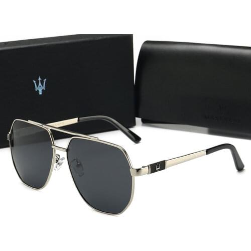 2021 Mens Polarized Sunglasses Big Frame Fashion Trend Sunglasses Brand Designer Glasses Driving Sunshade Mirror