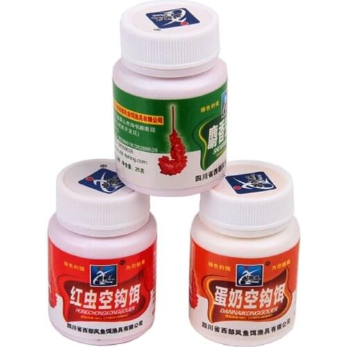 25g the bait Musk Custard red worm fishing tackle carpfish live bait river fishing food gear supplier 3PCS/lot