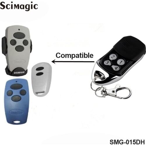 5X free shipping cost !! DOORHAN Replacement Rolling Code Remote Control Transmitter Gate Key Fob 12v 4ch channel 433mhz