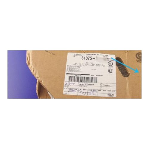 61375-1 TYCO TE terminals AMP housings connectors terminals 100% new and original parts