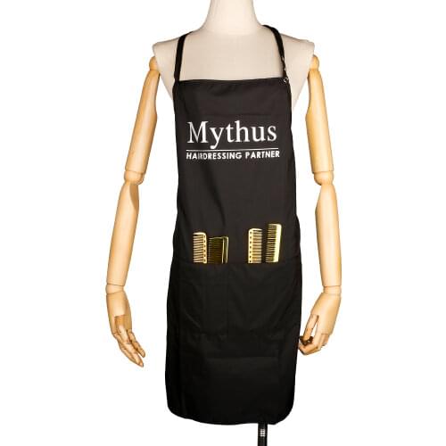 Light Weight Anti-Dirt Hairdresser Apron With Adjustable Belt Harness Hair Salon Apron O-91 With Tools Pocket Hairdressing Cloth