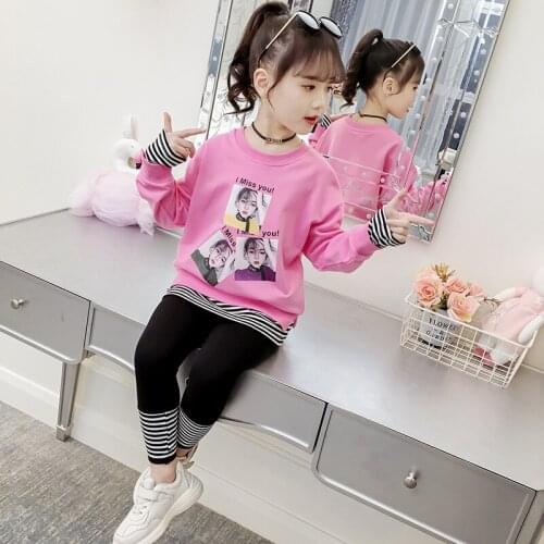 Baby Girl White T Shirts 2021 Spring Autumn Childrens Long Sleeve Lace-up Pullover Tops Clothes Fashion Casual Loose T Shirt