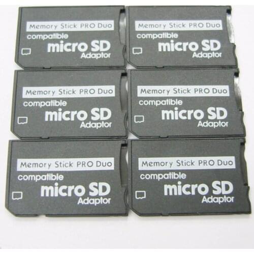 Free shipping memory card adapter Micro SD to Memory Stick Pro Duo Adapter For PSP Sopport Class10 micro SD