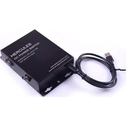 HERCULES Astronomical Telescope Remote Observatory Power Control Box 12V Power DC Power Box Switch One To Four