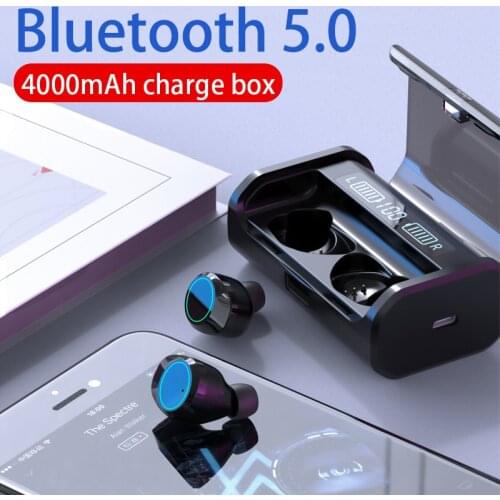 G06 TWS LED Power Display BluetoothV5.0 Waterproof Sports Earbuds Earphones Stereo Music Earpiece good quality