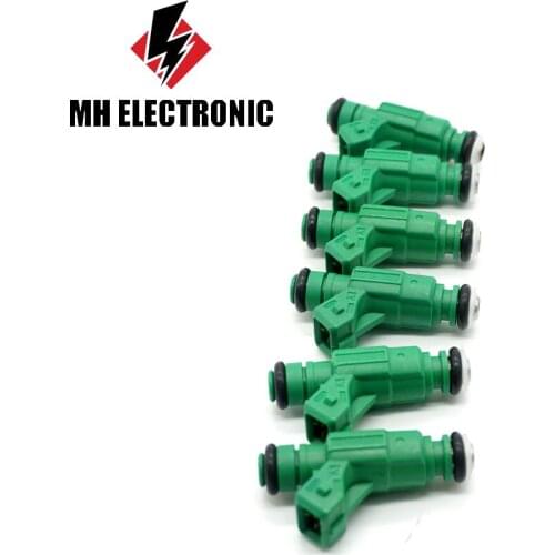 MH Electronic 0280155787 6PCS/LOT Quality Fuel Injector for Land Rover Discovery 1999~2002 for Range Rover 1999~2000 4.0L V8