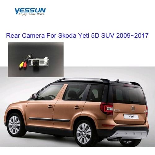 Yessun rear view camera For Skoda Yeti 5D SUV 2009~2017 parking camera/reverse camera/License plate camera