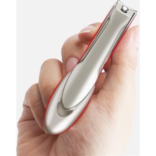 High quality Stainless Steel Nail Clippers With Anti-splash cover Trimmer Pedicure Care Nail Clippers Professional File Set