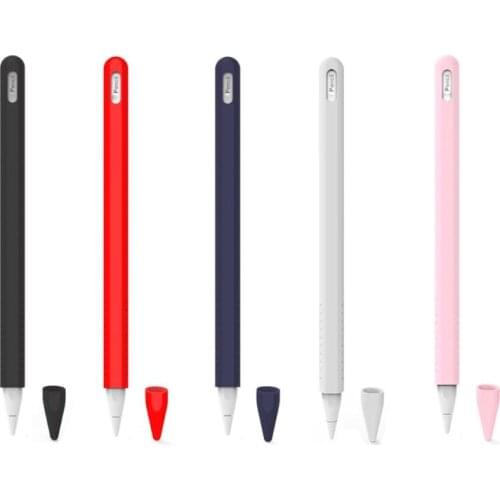 Pencil second generation soft protective silicone case handle holster case for iPad Pro 11 and 12.9inch 2018