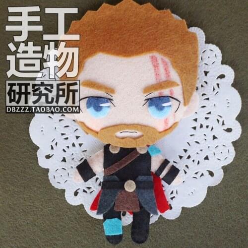 Cartoon dolls Felt kit Non-woven cloth Craft DIY Sewing set Felt Handwork Material DIY needlework supplies