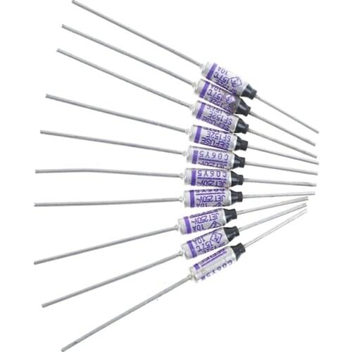 10Pcs/lot SF152E SEFUSE Cutoffs Thermal Fuse 157 Degree 10A 250V Wholesale