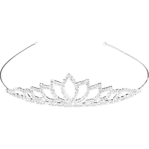 Wedding Women Girl Princess Crown Rhinestone Headband Head Jewelry Wedding Bridal Crystal Tiaras And Crowns Hair Accessories