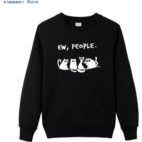 Ew People Men Kawaii Winter autumn Sweatshirts Cute Style Mens Newest Hoodies Cotton Pet Pullovers Sweatshirt euu09-32