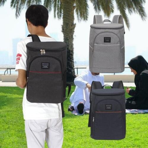 18L 900D Oxford waterproof cooler Backpack large capacity Picnic lunch big Cool Bag Thermal insulation shoulder bags for Food
