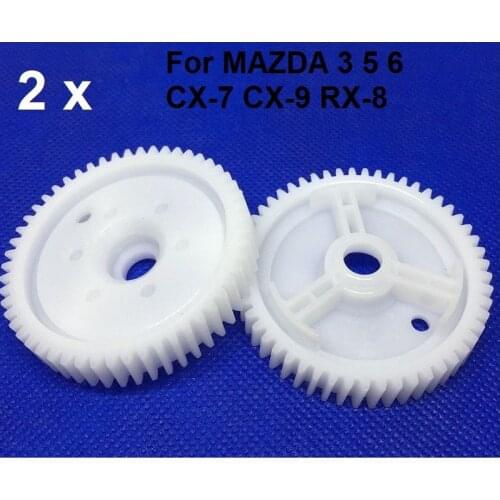 X2 Clips Window Lift Repair Engine Roll all door For MAZDA 3 5 6 CX-7 CX-9 RX-8 Motor