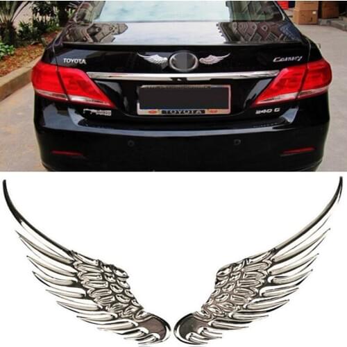 1 Pair Car sticker 3D wings Decoration Sticker For BMW 1 3 4 5 7 Series X1 X3 X4 X5 X6 E60 E90 F15 F30 F35