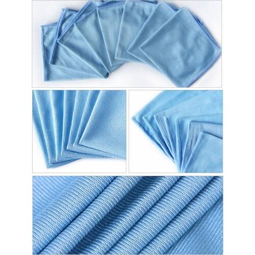 1pcs Car Cleaning Microfiber Glass Towel Cloth Towels Wash Window Polishing Absorbent Windshield Cloth 30cmx30cm
