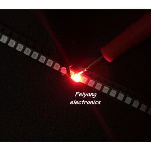 100pcs Super Bright 3528 1210 SMD LED Red/Green/Blue/Yellow/White/WARM WHITE/UV/ICE BLUE LED Diode 3.5*2.8*1.9mm