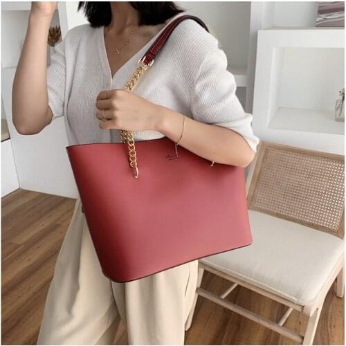 2020 Hot Casual Handbag Women Big Tote Bag Leather Handbags for Ladies New Elegant Shoulder High-Capacity Waterproof