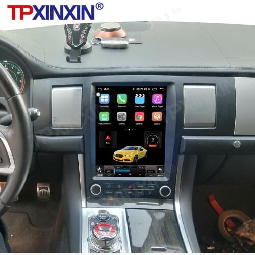 Android 11.0 For Jaguar XF 2004-2015 128G Stereo receiver Car Multimedia Stereo Player Headunit Audio Radio GPS Navigtion