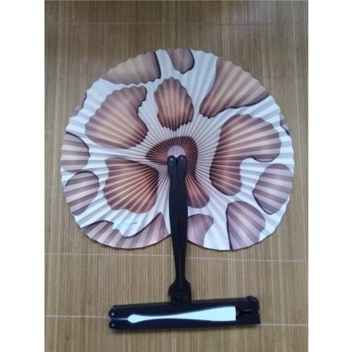 Leopard Print Paper Folding Hand Fan - Chinese Loot/Party Bag Fillers Wedding favours